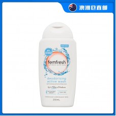 【澳洲直邮包邮】Femfresh 芳芯 女性私处护理液 清新活力型（百合香） 250毫升